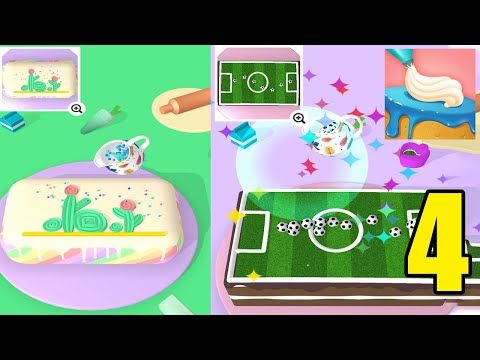 Video guide by Fafi4Games Android iOS Walkthrough Gameplay: Cake Art 3D Part 4 #cakeart3d