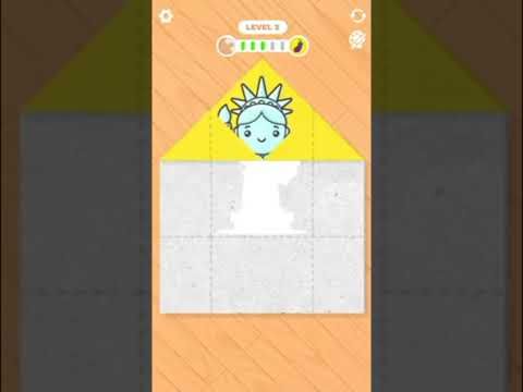 Video guide by RATOM GAMERS ?: Paper Fold Level 03 #paperfold
