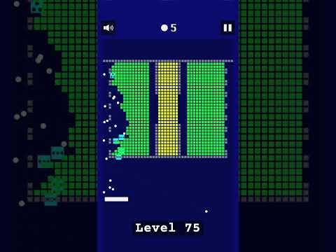 Video guide by GameGurus: Many Bricks Breaker Level 75 #manybricksbreaker