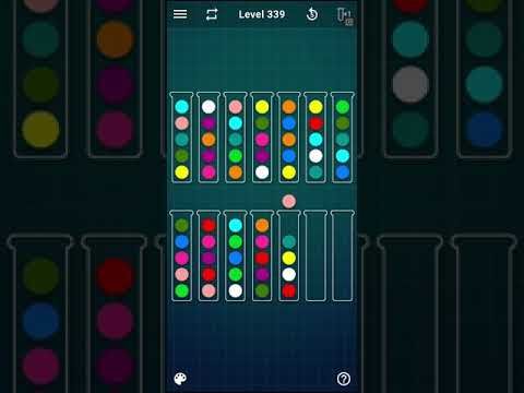 Video guide by Mobile games: Ball Sort Puzzle Level 339 #ballsortpuzzle