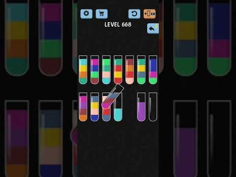 Video guide by HelpingHand: Color Sort! Level 668 #colorsort