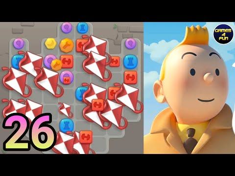 Video guide by Games4Fun: Tintin Match Level 26 #tintinmatch