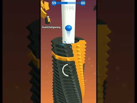 Video guide by Sushil.ballgaming: Happy Stack Ball Level 59 #happystackball