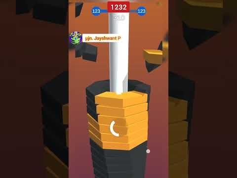 Video guide by μJn. Jayshwant P: Happy Stack Ball Level 1232 #happystackball