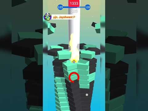 Video guide by μJn. Jayshwant P: Happy Stack Ball Level 1333 #happystackball