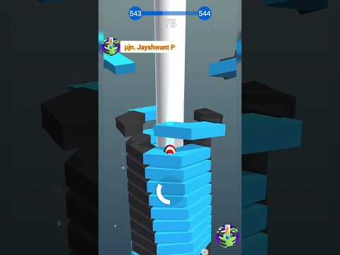 Video guide by μJn. Jayshwant P: Happy Stack Ball Level 543 #happystackball