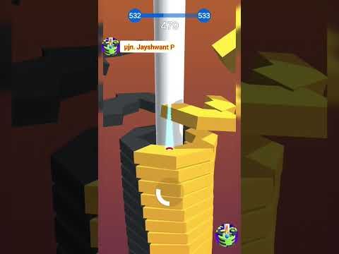 Video guide by μJn. Jayshwant P: Happy Stack Ball Level 532 #happystackball