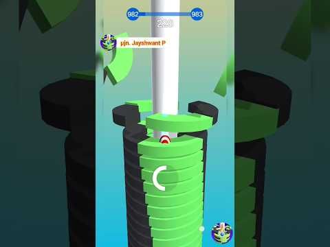 Video guide by μJn. Jayshwant P: Happy Stack Ball Level 982 #happystackball