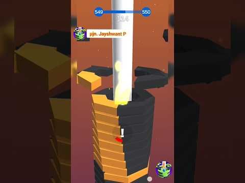 Video guide by μJn. Jayshwant P: Happy Stack Ball Level 549 #happystackball