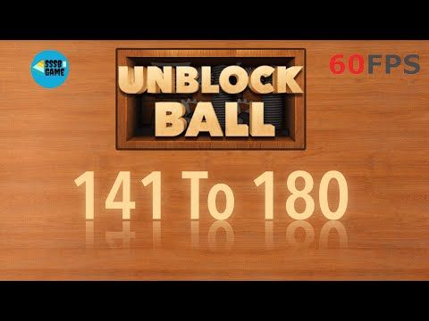 Video guide by SSSB GAMES: Unblock Ball Level 141 #unblockball