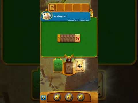 Video guide by Nothing But Games: Pyramid Solitaire Level 1 #pyramidsolitaire