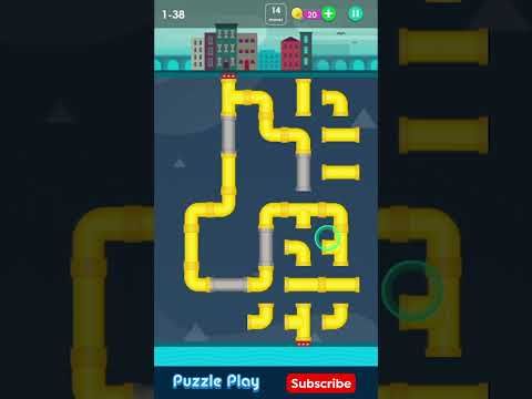 Video guide by Mooz Gamer: Pipe Puzzle Level 38 #pipepuzzle