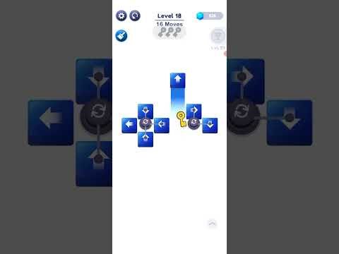 Video guide by Masoom Gamer: Unpuzzle: Tap Away Puzzle Game Level 18 #unpuzzletapaway