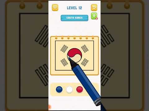 Video guide by الرابح Win: Flag Painting Puzzle Level 12 #flagpaintingpuzzle