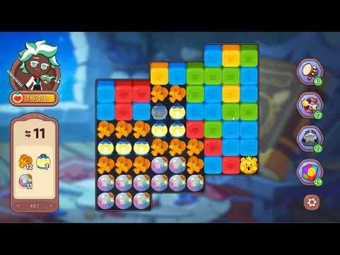 Video guide by skillgaming: CookieRun: Witch’s Castle Level 487 #cookierunwitchscastle