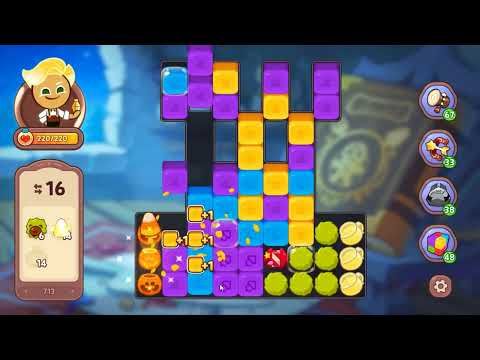 Video guide by skillgaming: CookieRun: Witch’s Castle Level 713 #cookierunwitchscastle