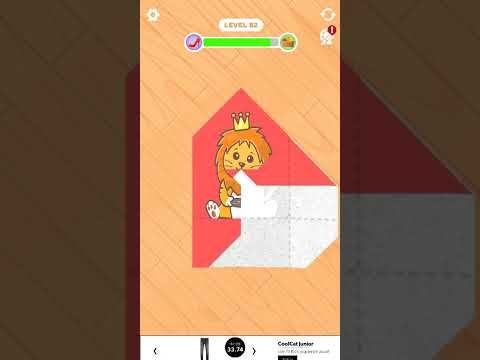 Video guide by RebelYelliex Gaming: Paper Fold Level 82 #paperfold