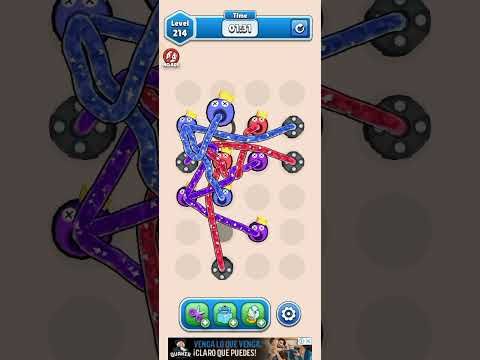 Video guide by Studio Gameplay: Twisted Tangle Level 214 #twistedtangle