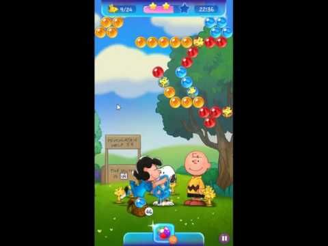 Video guide by skillgaming: Snoopy Pop Level 24 #snoopypop