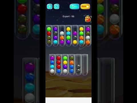 Video guide by BB Gaming98: Golden Bubble Sort Level 66 #goldenbubblesort