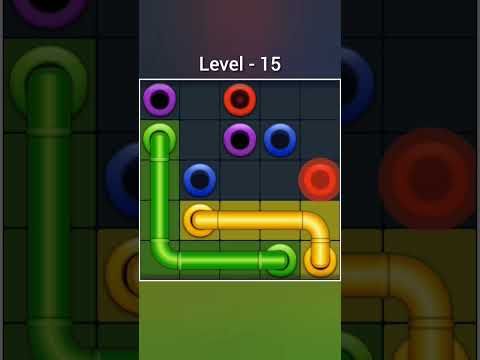Video guide by TARGET GAMING SHORTS: Line Puzzle: Pipe Art Level 15 #linepuzzlepipe