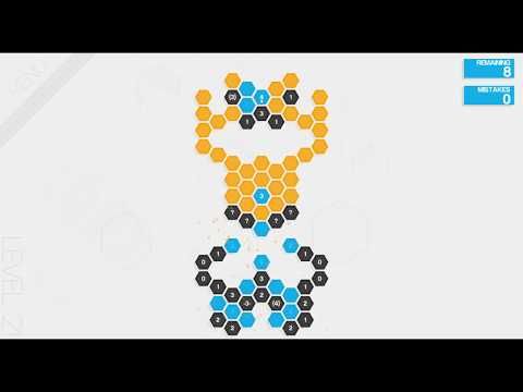 Video guide by keyboardandmug: Hexcells Level 43 #hexcells