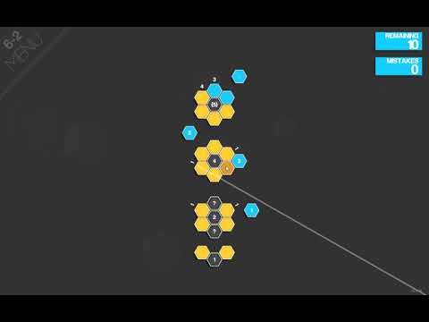 Video guide by keyboardandmug: Hexcells Level 62 #hexcells