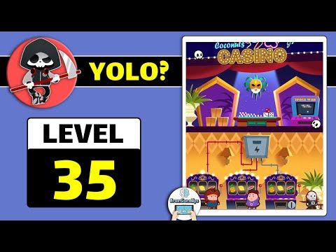 Video guide by BrainGameTips: YOLO? Level 35 #yolo