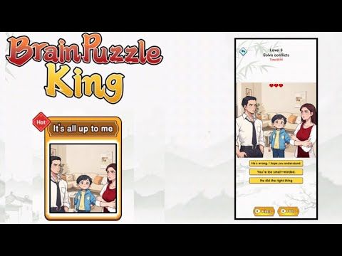 Video guide by IQ Again: Puzzle King™ Level 6 #puzzleking