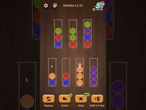 Video guide by Marcela Martinez: Ball Sort Puzzle Level 15 #ballsortpuzzle