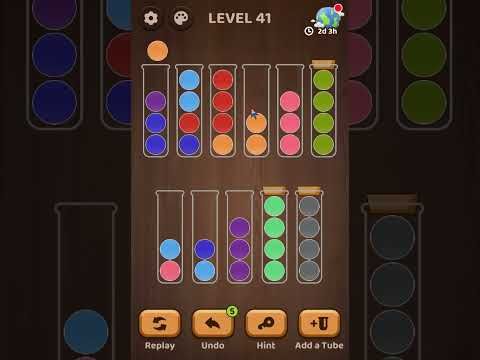 Video guide by Marcela Martinez: Ball Sort Puzzle Level 41 #ballsortpuzzle