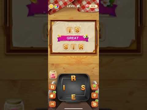 Video guide by RebelYelliex Games: Word Bakery Level 46 #wordbakery