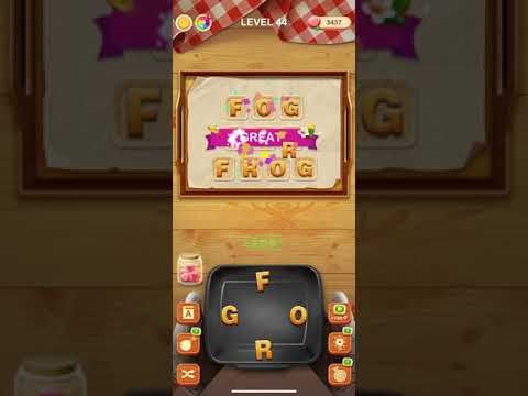 Video guide by RebelYelliex Games: Word Bakery Level 44 #wordbakery