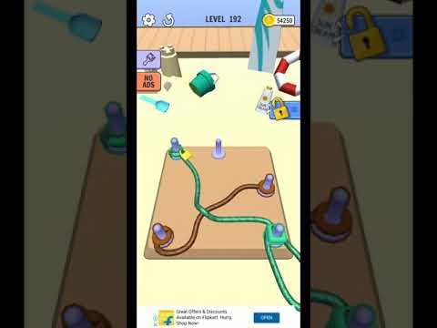 Video guide by Sara's Gaming Solutions: Go Knots 3D Level 192 #goknots3d