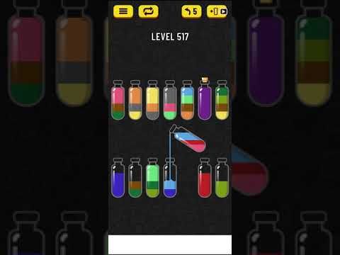 Video guide by Mobile games: Soda Sort Puzzle Level 517 #sodasortpuzzle