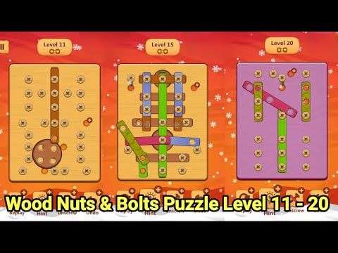 Video guide by sonicOring: Wood Nuts & Bolts Puzzle Level 1120 #woodnutsamp