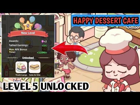 Video guide by Tycoon GamerIND: Happy Dessert Cafe Level 5 #happydessertcafe
