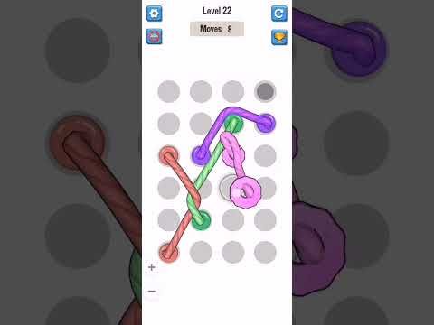 Video guide by Darkfire squad: Tangle Rope: Twisted 3D Level 22 #tangleropetwisted