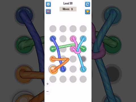 Video guide by Darkfire squad: Tangle Rope: Twisted 3D Level 30 #tangleropetwisted
