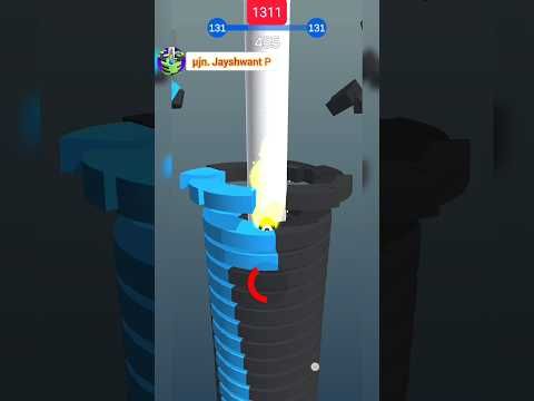 Video guide by μJn. Jayshwant P: Happy Stack Ball Level 1311 #happystackball
