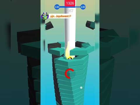 Video guide by μJn. Jayshwant P: Happy Stack Ball Level 1326 #happystackball