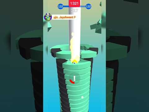 Video guide by μJn. Jayshwant P: Happy Stack Ball Level 1321 #happystackball
