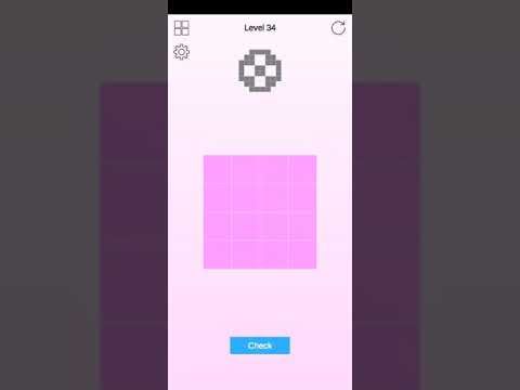 Video guide by Attiq gaming channel: Pixel Match 3D Level 34 #pixelmatch3d