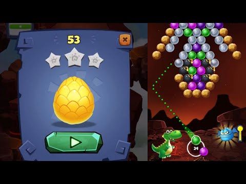 Video guide by Melody Ilagan Avan Other Account: Bubble Shooter Dragon Pop Level 53 #bubbleshooterdragon