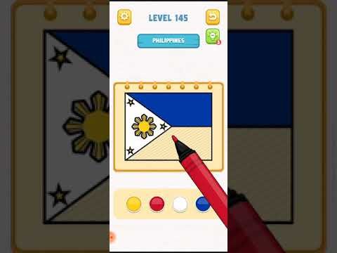 Video guide by الرابح Win: Flag Painting Puzzle Level 145 #flagpaintingpuzzle