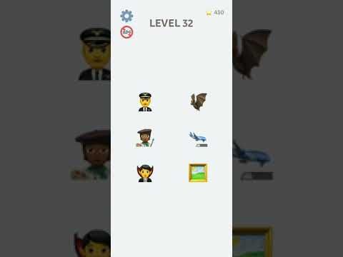 Video guide by iSANYOG: Emoji Puzzle! Level 32 #emojipuzzle