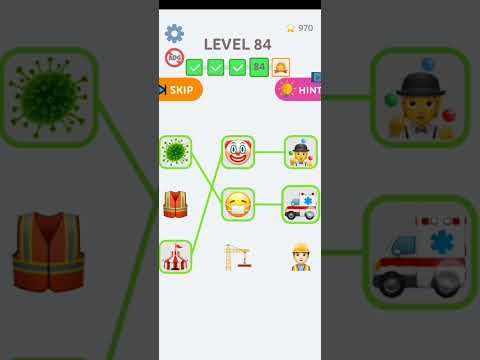 Video guide by HASBY CHANNEL: Emoji Puzzle! Level 84 #emojipuzzle