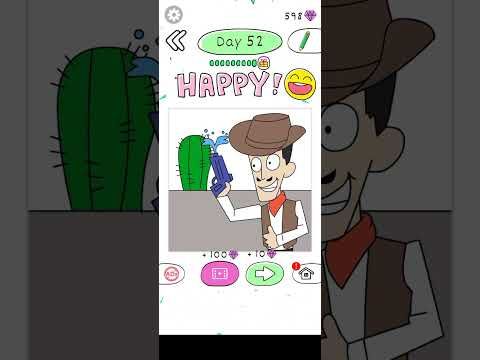 Video guide by ☬Prashant 999☬: Draw Happy Police! Level 52 #drawhappypolice