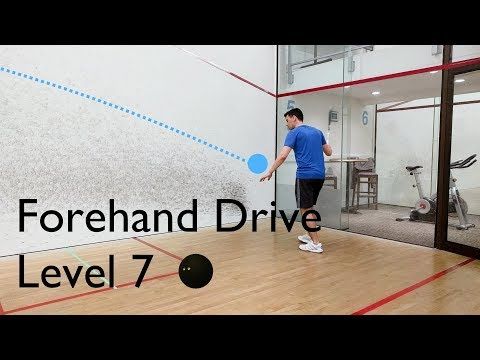 Video guide by The Pursuit of Squash: Drive Level 7 #drive