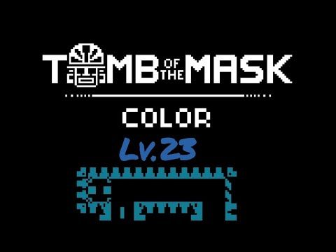 Video guide by Khris's Game World: Tomb of the Mask: Color Level 23 #tombofthe